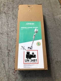 LINSAR CORDLESS VACUUM CLEANER - MODEL: MJ1901B: LOCATION - AR12