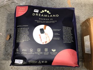 DREAMLAND SNOWED IN KING DUAL MATTRESS TOPPER: LOCATION - A6T