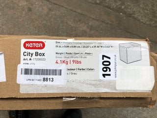 KETER CITY BOX: LOCATION - A6T