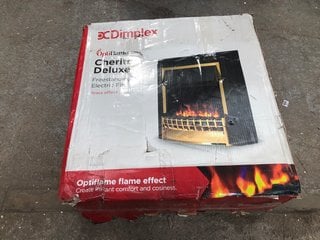 DIMPLEX CHERITON DELUXE FREE STANDING ELECTRIC FIRE: LOCATION - A6T