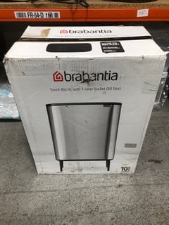 BRABANTIA 60L BO TOUCH BIN: LOCATION - A6T