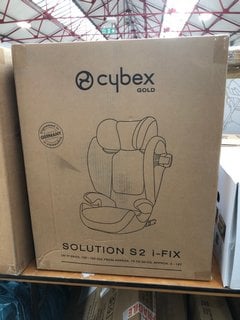 CYBEX GOLD SOLUTION S2 I-FIX GROUP 2/3 CAR SEAT - RRP £159.99: LOCATION - A6T