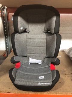 KINDERKRAFT JUNIOR FIX CHILDRENS CAR SEAT IN BLACK AND GREY: LOCATION - BR18