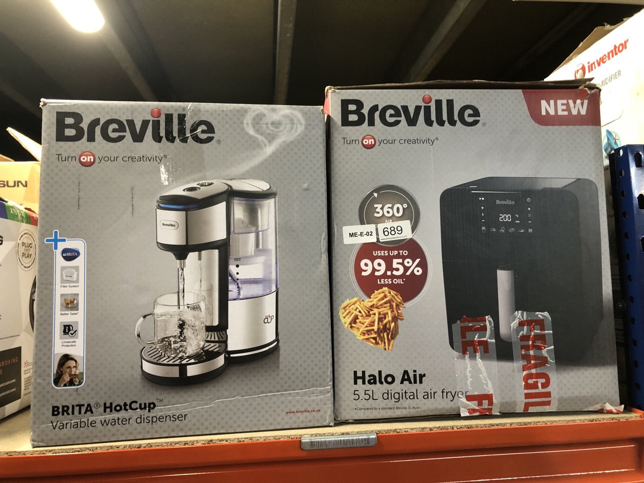 John Pye Auctions QTY OF ITEMS TO INCLUDE BREVILLE BRITA HOTCUP HOT