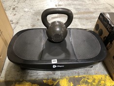 LIFEPRO BLACK EXERCISE VIBRATION PLATE WITH 20KG DUMBBELL (BLOCK C) (COLLECTION OR OPTIONAL DELIVERY)