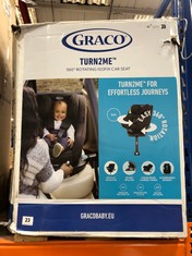 GRACO TURN2ME 360° ROTATING ISOFIX CAR SEAT - RRP £114 (DELIVERY ONLY)