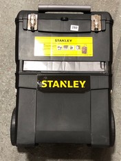 STANLEY ESSENTIAL ROLLING WORKSHOP TOOLBOX IN BLACK/YELLOW (DELIVERY ONLY)