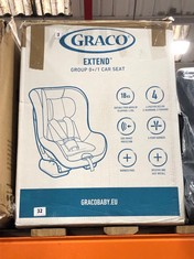 GRACO EXTEND GROUP 0+/1 CAR SEAT (DELIVERY ONLY)