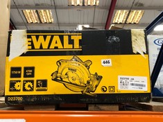 DEWALT D23700 ELECTRIC CIRCULAR SAW RRP £280.00 (DELIVERY ONLY)