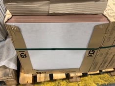 PALLET OF APPROX 26 X DUALGRES GLAZED CERAMIC TILES IN PORTLAND WHITE APPROX SIZE 45 X 45CM (COLLECTION OR OPTIONAL DELIVERY) (KERBSIDE PALLET DELIVERY)