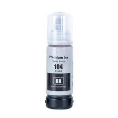 16 X GO INKS 1 BLACK 70ML INK BOTTLE TO REPLACE EPSON 104 COMPATIBLE/NON-OEM FOR ECOTANK PRINTERS. (DELIVERY ONLY)