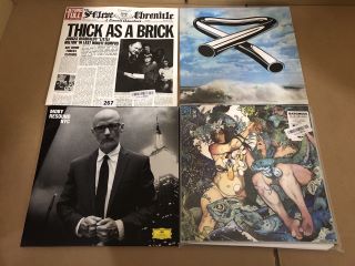 QTY OF ASSORTED RECORDS INC MOBY RESOUND NYC