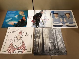 QTY OF ASSORTED RECORDS INC MICHAEL BUBLE CHRISTMAS