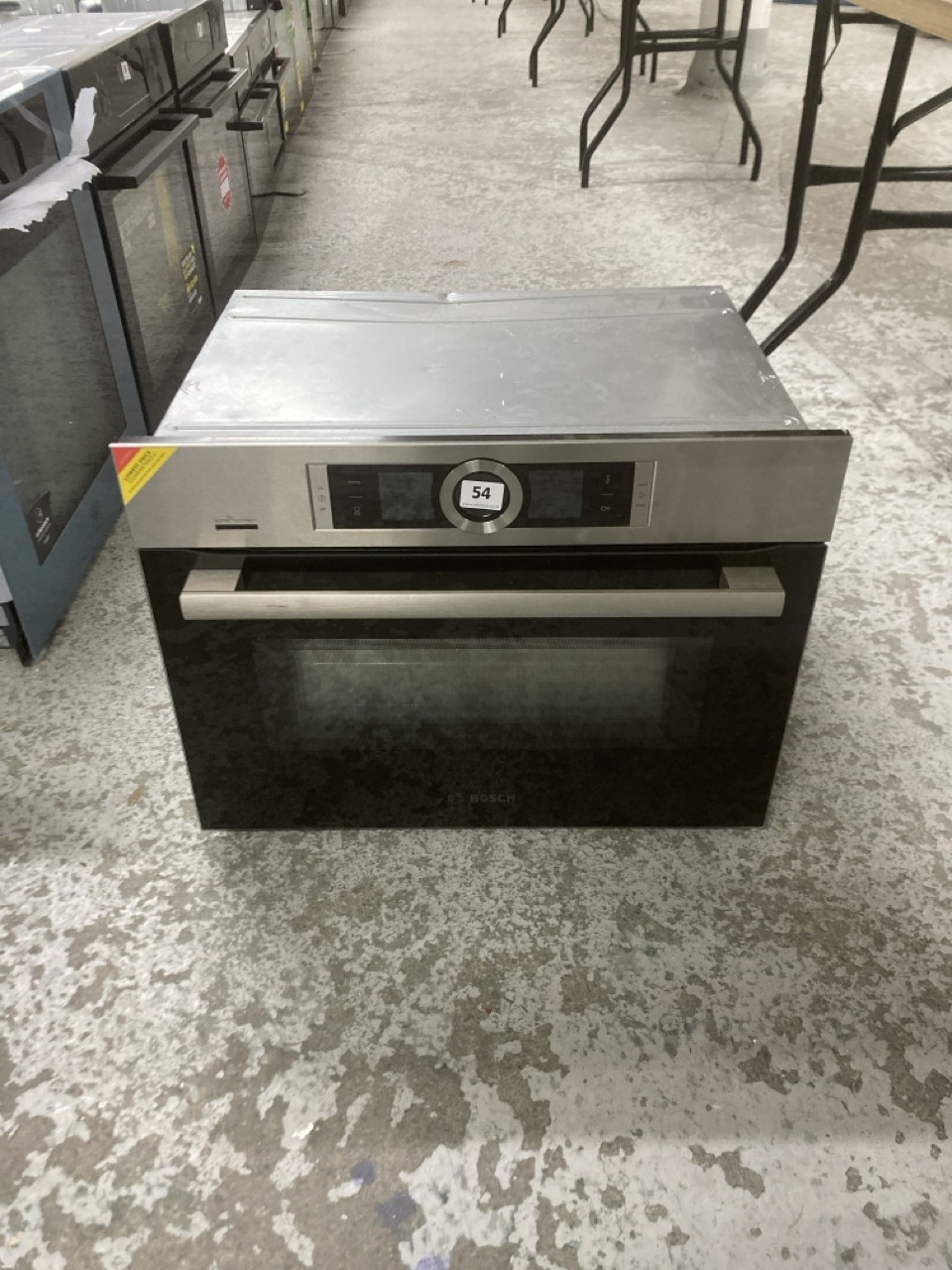 John Pye Auctions BOSCH BUILTIN MICROWAVE OVEN MODEL CMG656BS6B/98