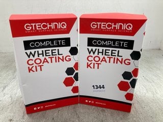 2 X GTECHNIQ COMPLETE COATING KIT FOR CARS: LOCATION - D15