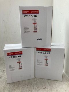 3 X BOXES OF ASSORTED GTECHNIQ PRODUCTS TO INCLUDE C2 CERAMIC SEALANT SPRAY: LOCATION - D15