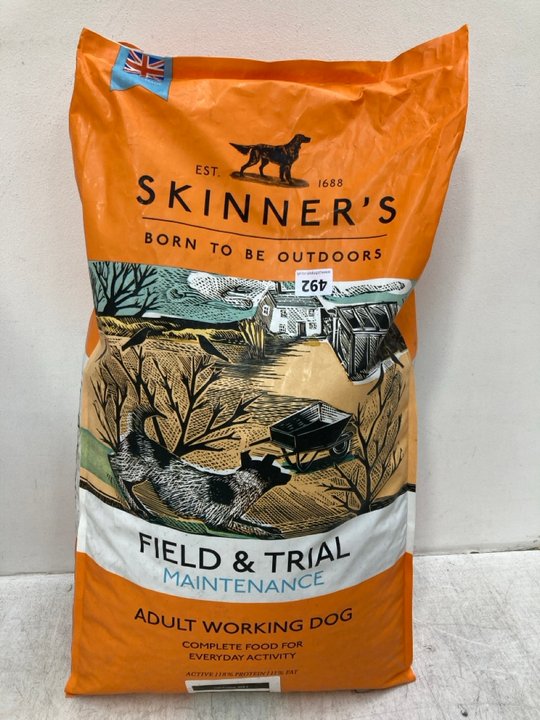 John Pye Auctions SKINNERS ADULT WORKING DOG COMPLETE FOOD FOR