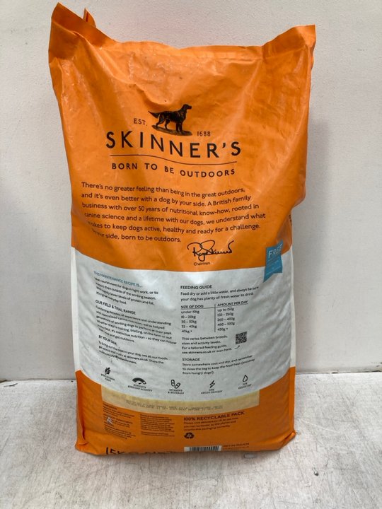 John Pye Auctions SKINNERS ADULT WORKING DOG COMPLETE FOOD FOR