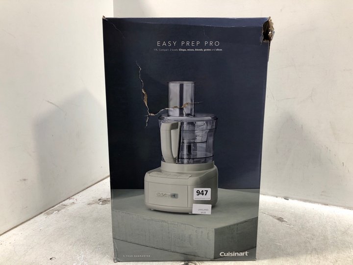 John Pye Auctions CUISINART 1.9 LITRE EASY PREP PRO FOOD PROCESSOR