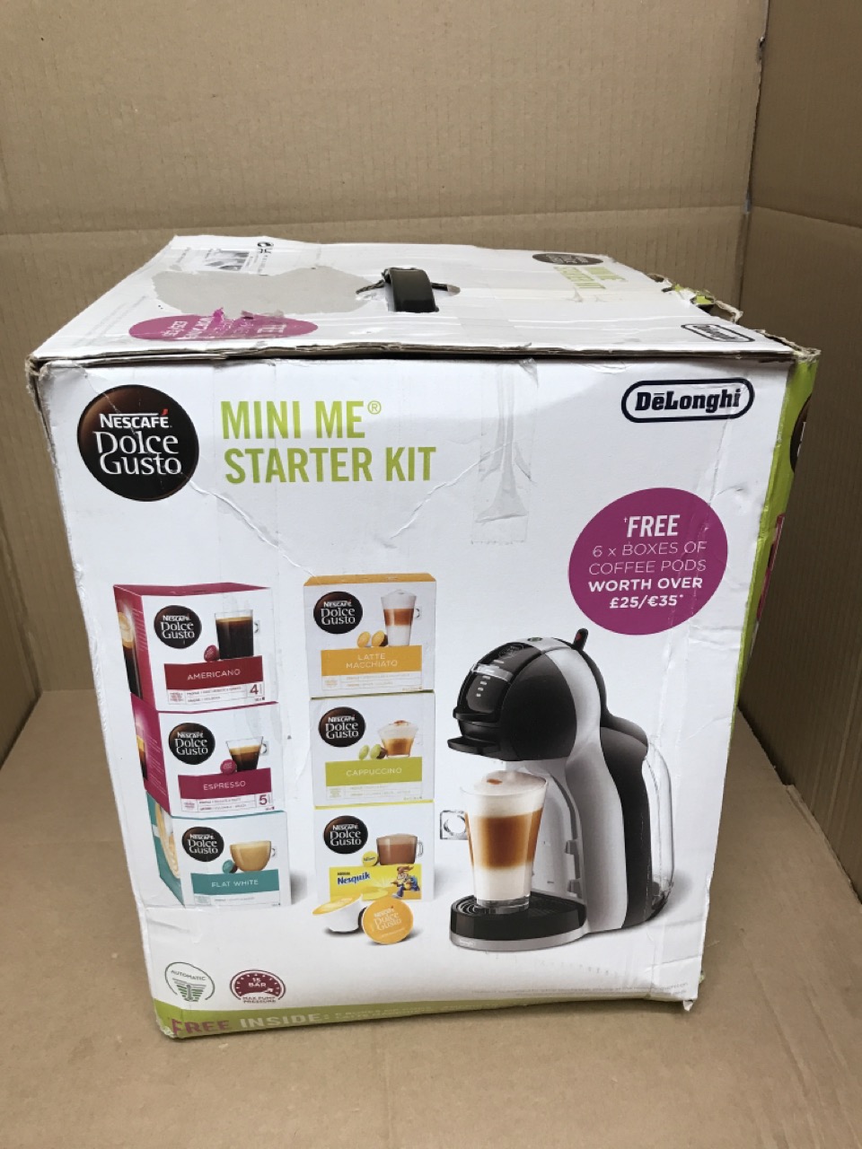 John Pye Auctions 2X DELONGHI NESCAFE DOLCE GUSTO MINI ME STARTER KIT