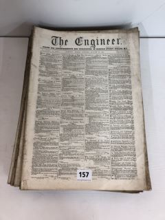 TEN COPIES OF "THE ENGINEER", ALL 1890'S, ALL WITH FULL ENGRAVINGS AS CALLED FOR