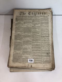 TEN COPIES OF "THE ENGINEER", ALL 1890'S, ALL WITH FULL ENGRAVINGS AS CALLED FOR