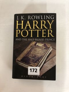 J.K. ROWLING FIRST EDITION, "HARRY POTTER AND THE HALF BLOOD PRINCE" HB, DJ