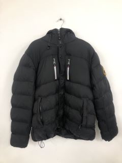 ZAVETTI CANADA BLACK COAT (SIZE XL)