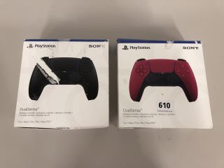 2 X SONY PLAYSTATION 5 DUEL SENSE CONTROLLERS