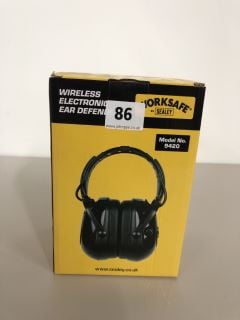 WORKSAFE BY SEALEY WIRELESS ELECTRONIC EAR DEFENDERS