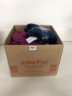 BOX OF ASSORTED CLOTHING ITEMS