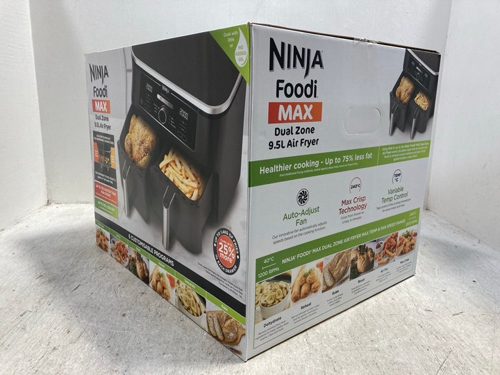 John Pye Auctions NINJA FOODI MAX DUAL ZONE AIR FRYER AF400UK RRP