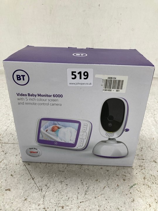 John Pye Auctions BT VIDEO BABY MONITOR 6000 LOCATION D18