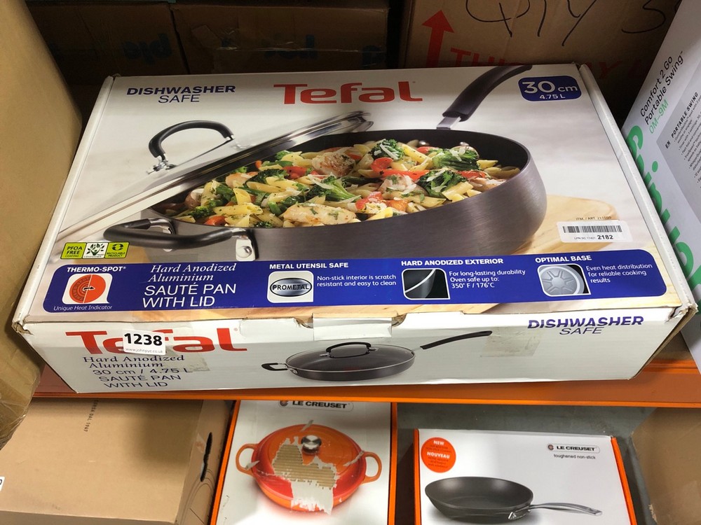 John Pye Auctions TEFAL 30CM SAUTE PAN WITH LID