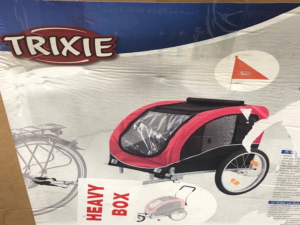 John Pye Auctions TRIXIE BICYCLE TRAILER FOR LARGE DOGS ITEM NO