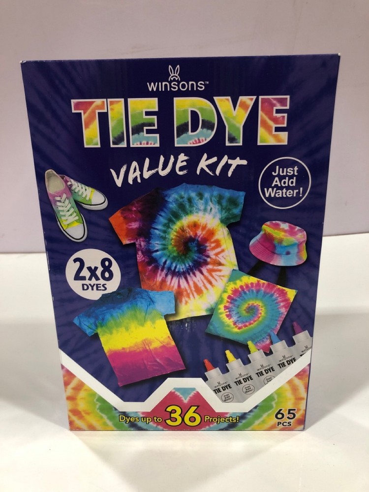 John Pye Auctions BOX OF WINSONS TIE DYE VALUE KIT (DELIVERY ONLY)