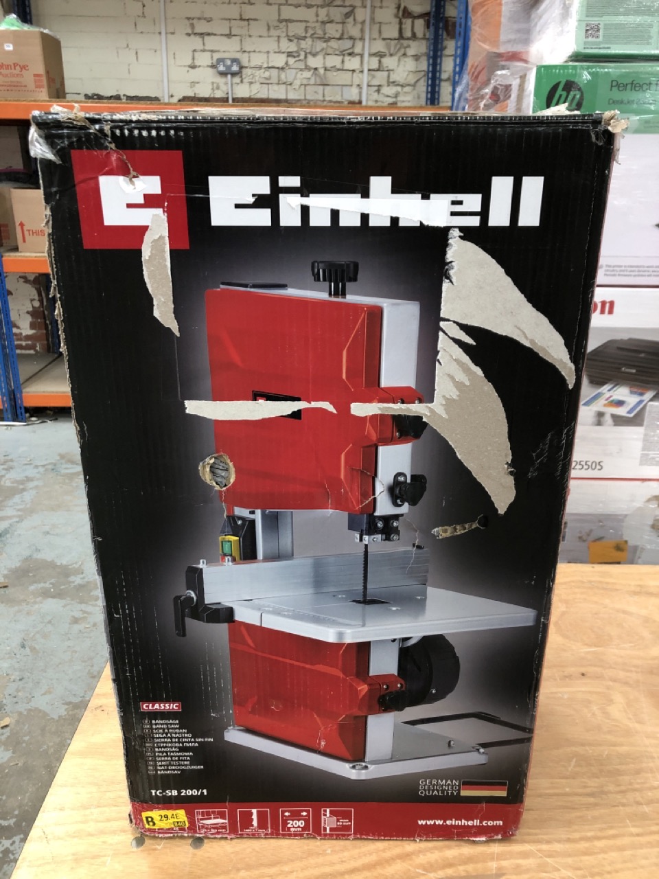John Pye Auctions EINHELL BANDSAW (18+ ID REQUIRED)