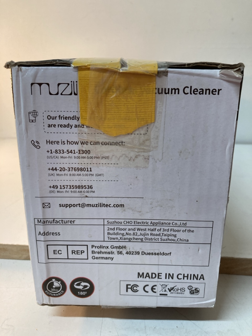 John Pye Auctions MUZILI CORDLESS VACUUM CLEANER