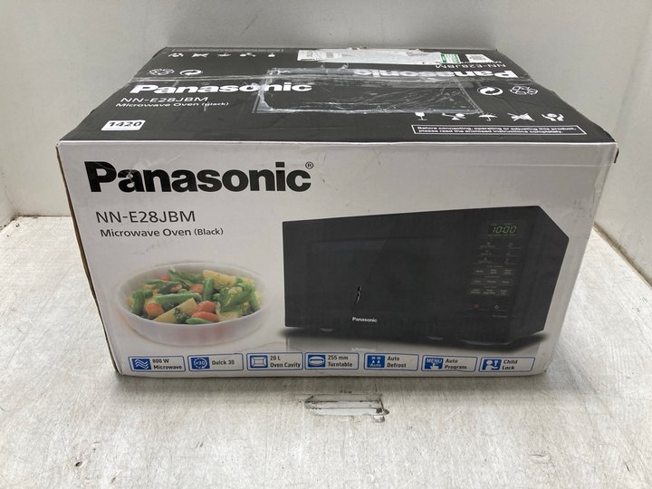 John Pye Auctions PANASONIC NNE28JBM 20L MICROWAVE OVEN IN BLACK