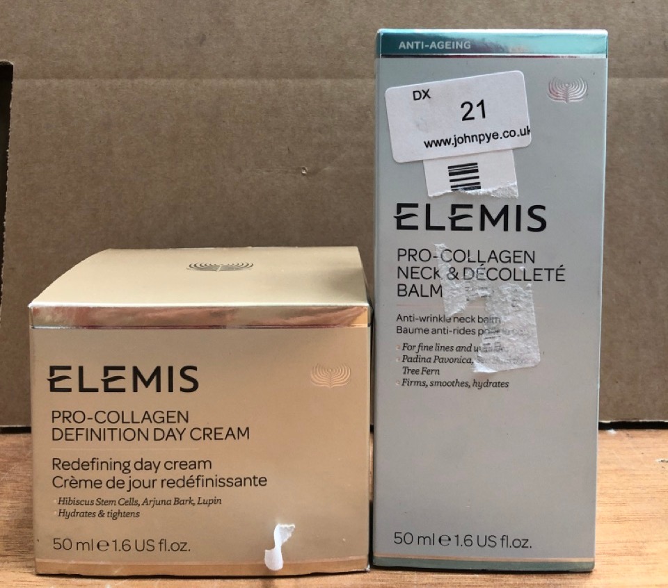 John Pye Auctions ELEMIS PROCOLLAGEN DEFINITION DAY CREAM & ELEMIS