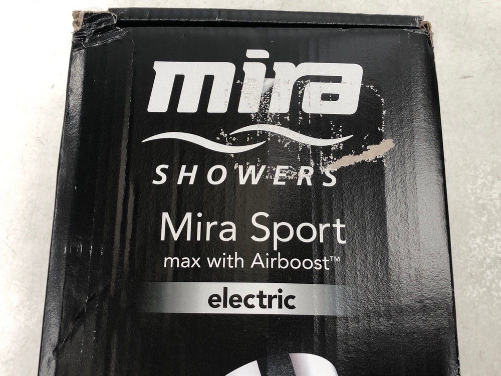John Pye Auctions MIRA SHOWERS MIRA SPORT MAX WITH AIRBOOST ELECTRIC
