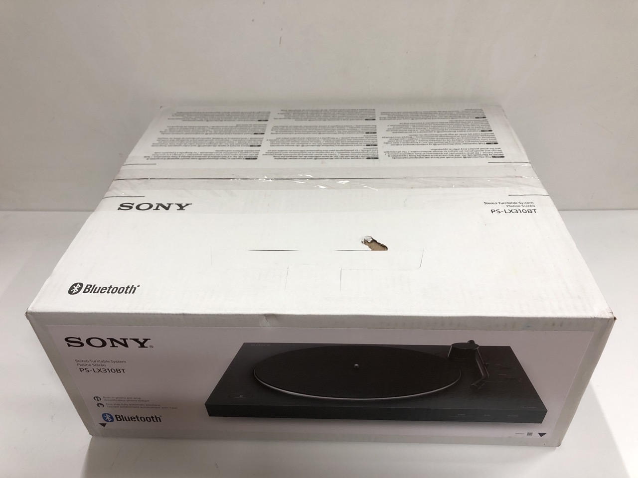 John Pye Auctions SONY STEREO TURNTABLE SYSTEM MODEL PSLX310BT