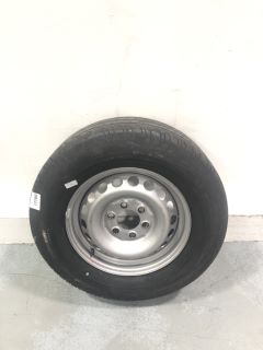 2 X WHEELS WITH CONTINENTAL TYRES 235/65 R 16 C - APPROX RRP £100