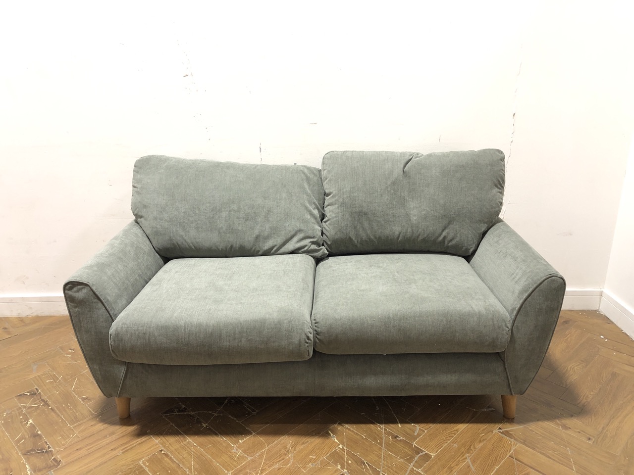 John Pye Auctions OAK FURNITURE LAND MILNER 3 SEATER SOFA IN GRANITE