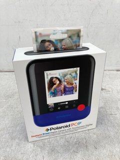 POLAROID POP INSTANT PRINT DIGITAL CAMERA WITH TOUCHSCREEN DISPLAY - RRP £169: LOCATION - D6