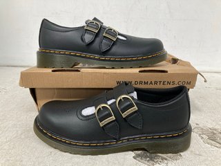 DR MARTENS CHILDRENS BUCKLE SHOES IN BLACK - SIZE UK 3: LOCATION - WA6