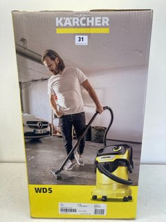 KARCHER MULTI-PURPOSE VACUUM CLEANER - MODEL WD5 - RRP £179: LOCATION - BOOTH