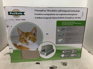 PET SAFE SCOOP FREE COVERED SELF CLEANING LITTER BOX - RRP £279.99: LOCATION - A9