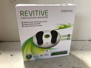 REVITIVE CIRCULATION BOOSTER MASSAGER - RRP £299.99: LOCATION - WA1