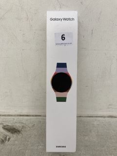 SAMSUNG GALAXY WATCH-6 40MM IN GRAPHITE - MODEL SM-R930 - RRP £289: LOCATION - BOOTH